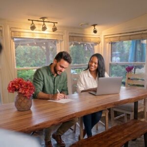 Client and Job interview prep and practice at The Q Group's " Get and Ace the Interview" Bootcamp Retreat in Gravenhurst