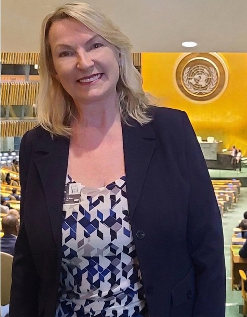 UNGA 2023, keynote speaker, JM Clark, Jane-Michele Clark, The Q Group, cybersecurity expert