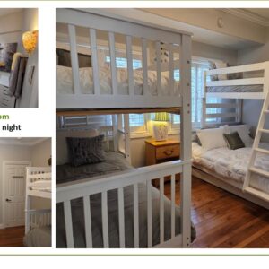 4-person room at The Q Group Bootcamp Retreat in Gravenhurst