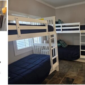 4-person Navy room at The Q Group Bootcamp Retreat in Gravenhurst