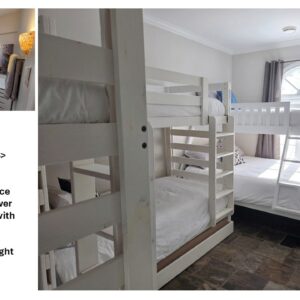 6-person lakeview room at The Q Group Bootcamp Retreat in Gravenhurst