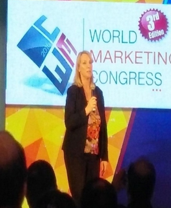 Jane-Michele Clark’s keynote address at the World Marketing Congress in Mumbai
